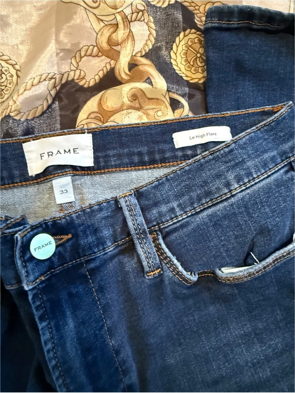Frame | le high flare jeans